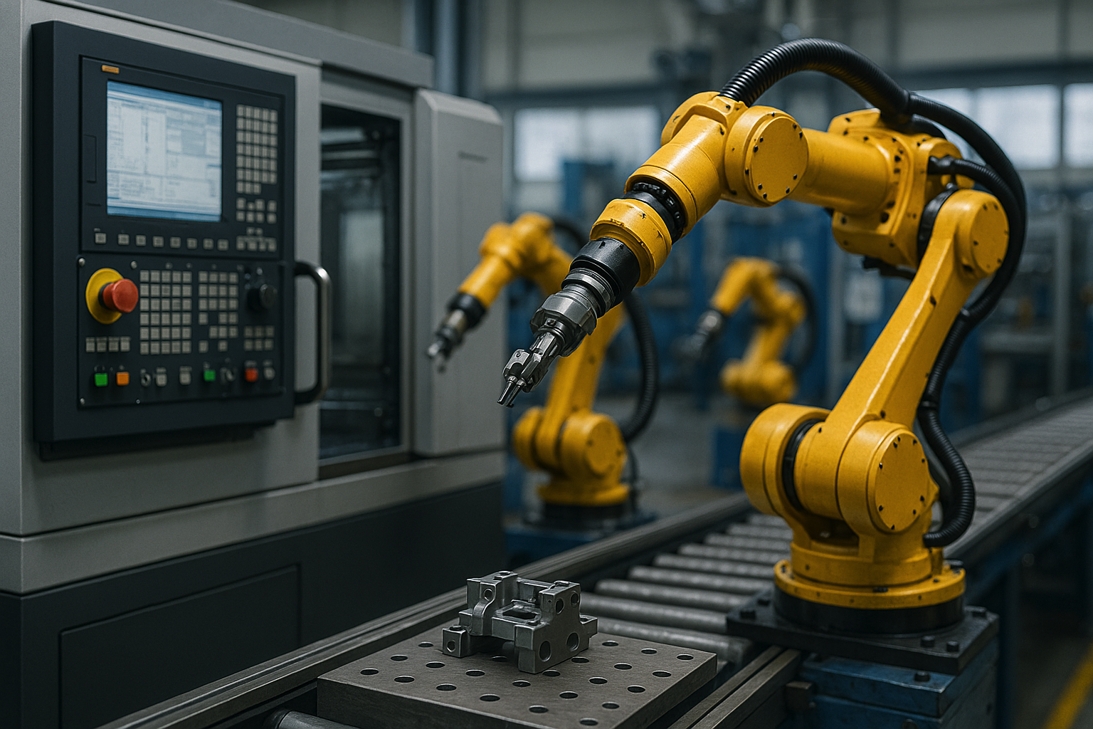 Industrial plant with automation between China and Europe